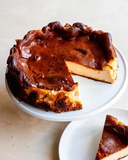 TARTA VASCA DE QUESO