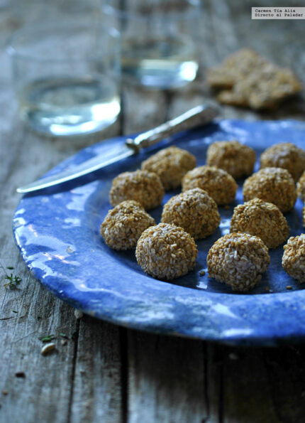 BOMBONES DE SÉSAMO CARAMELIZADO